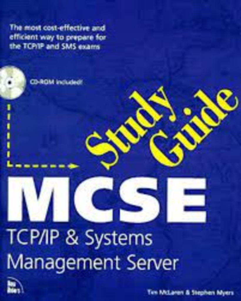 MCSE StudyGuide TCP/IP&Systems Management Server 1562055887, Livres, Informatique & Ordinateur, Système d'exploitation, Enlèvement ou Envoi