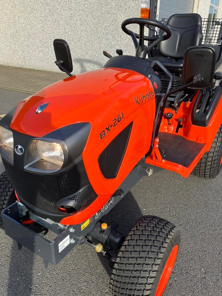 Minitraktor Kubota BX 261 Hydrostaat Met Wegtoelating, Zakelijke goederen, Ophalen, Nieuw, Tot 80 Pk, Overige merken
