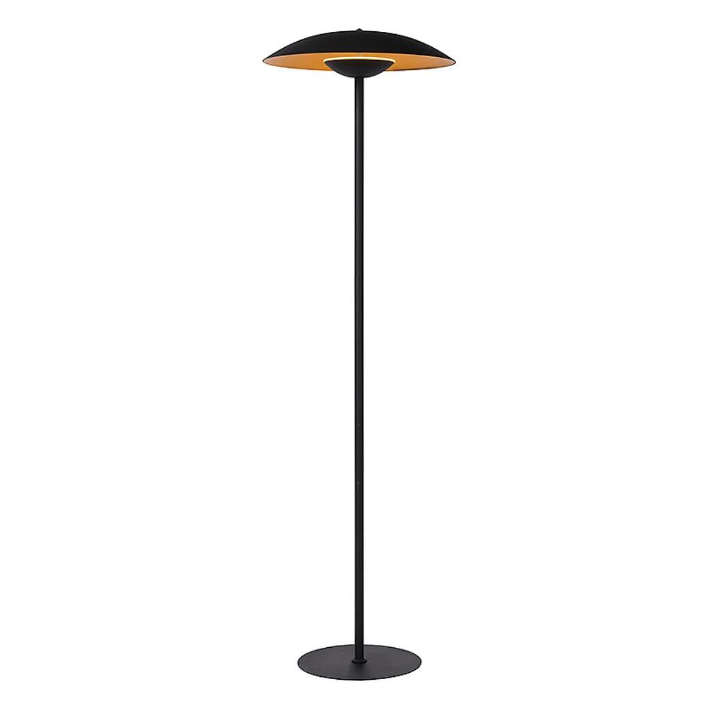Vloerlamp - Atmooz - Smeedijzer zwart/goudkleurig - Nieuw!, Ophalen, Zo goed als nieuw, Metaal, 100 tot 150 cm