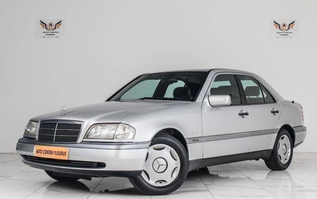 Mercedes-Benz C 250 Turbo Elegance, Autos, Cuir, Argent ou Gris, Achat, Noir