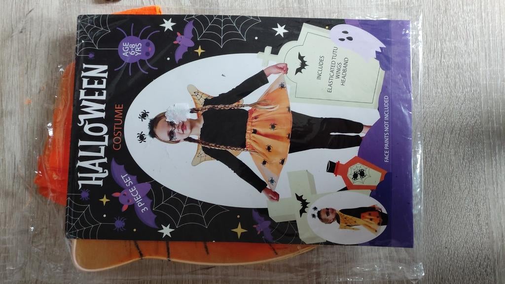 Nieuw pompoenen 3 - delig set, leuk voor carnaval, Kinderen en Baby's, Ophalen of Verzenden, Nieuw, 122 t/m 128, Meisje