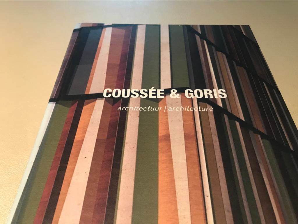 Coussée & Goris Architecture 200pag, Ophalen of Verzenden, Zo goed als nieuw, Architecten