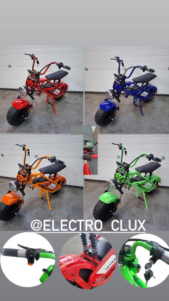 E-Scooter Monkey Bike Viper / Krachtige 1000watt 48v ️, Enlèvement