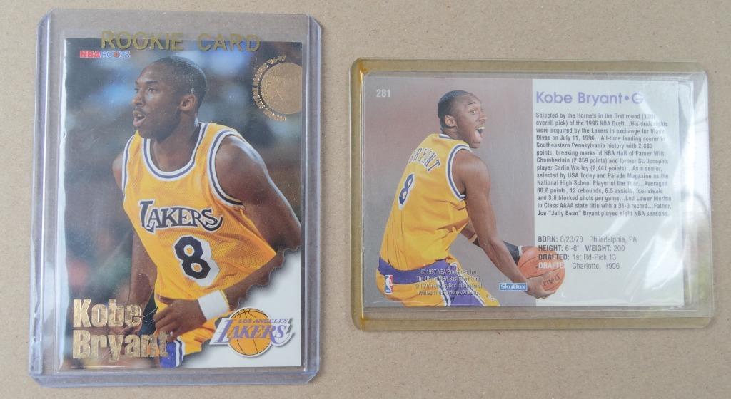 96/97 Hoops Kobe Bryant RC #281, Sport en Fitness, Verzenden, Zo goed als nieuw, Overige typen