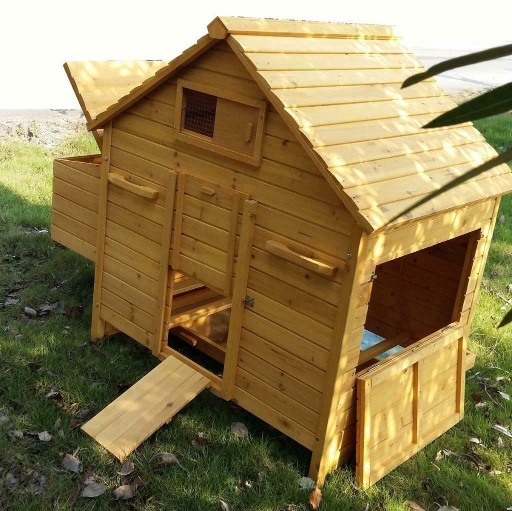 Poulailler XXL abri 8 poules GEANT enclos poule coq parc xxl, Animaux & Accessoires, Volatiles | Accessoires, Neuf, Poulailler