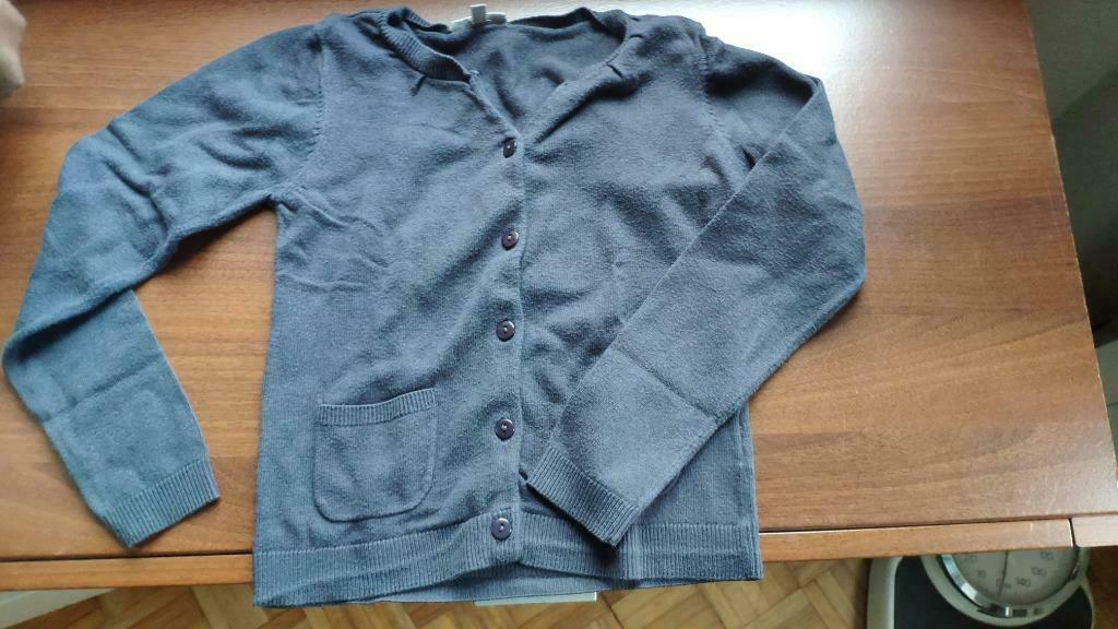 Donkerblauw katoenen vestje JBC uniform marineblauw - 134, Gebruikt, Meisje, Trui of Vest, JBC