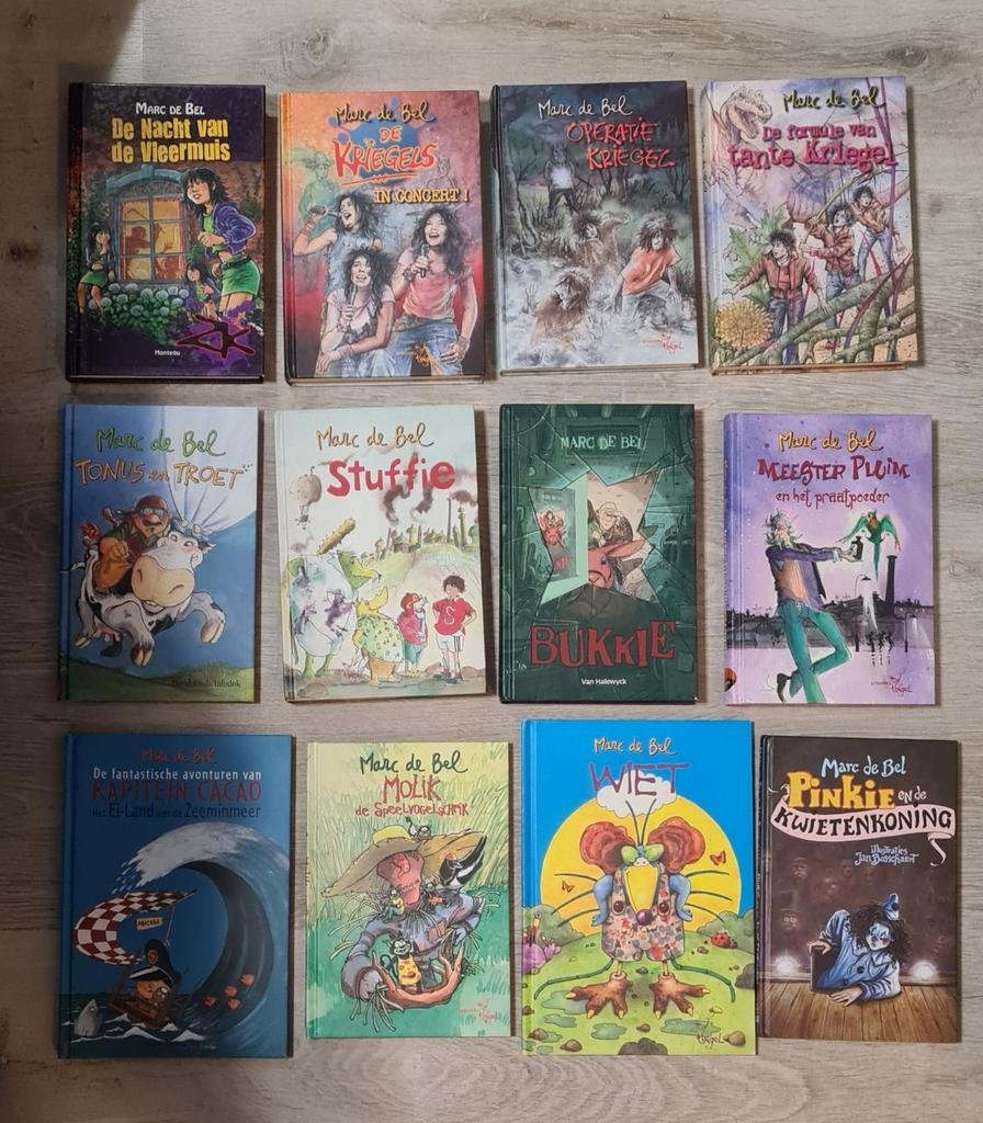 Boeken Marc De Bel, Ophalen, Zo goed als nieuw