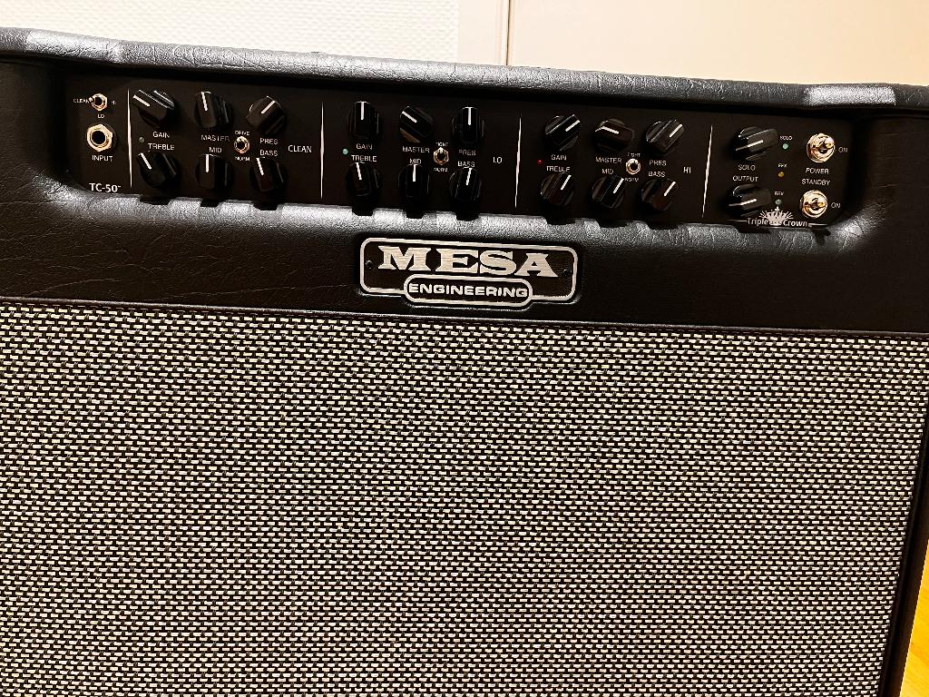 Mesa Boogie Triple Crown 50W, Muziek en Instrumenten, Versterkers | Bas en Gitaar, Ophalen, Zo goed als nieuw, Gitaar, 50 tot 100 watt