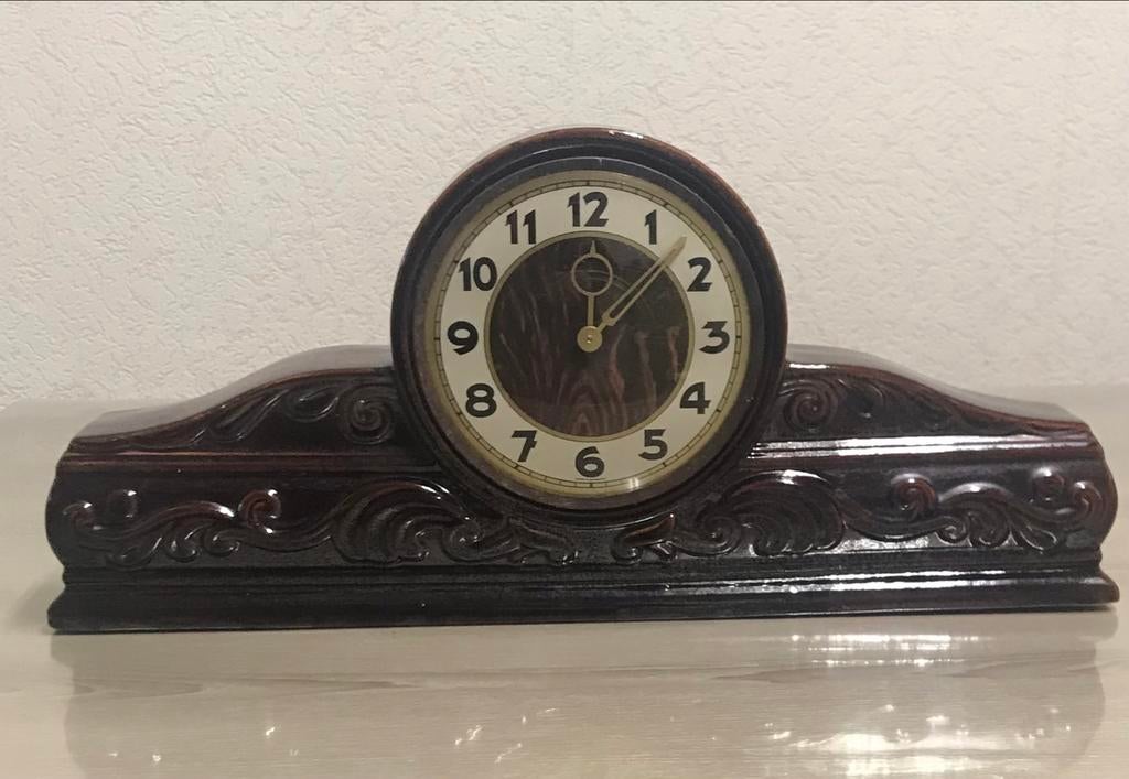 Horloge de cheminée mécanique vintage, prix : 10€, Enlèvement ou Envoi