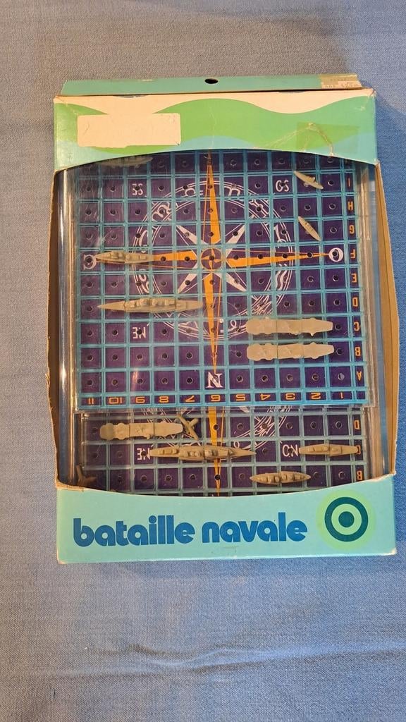 Jeu de bataille navale vintage, Hobby & Loisirs créatifs, Enlèvement ou Envoi, Comme neuf