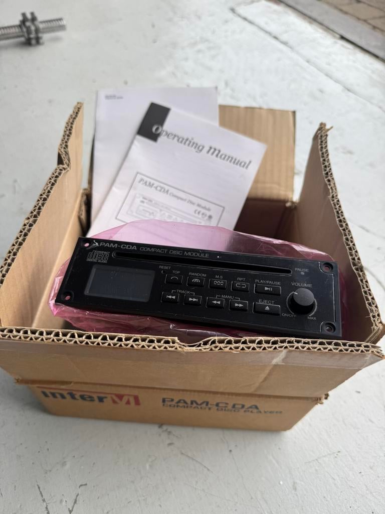 Autoradio InterM Pam-CDA neuf dans la boite vintage, Enlèvement ou Envoi, Neuf