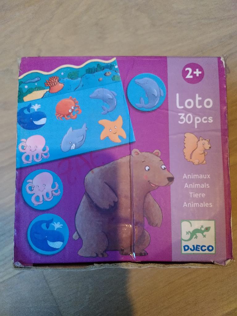 loto 30 pièce, jeu enfant 2 +, Ophalen, Zo goed als nieuw