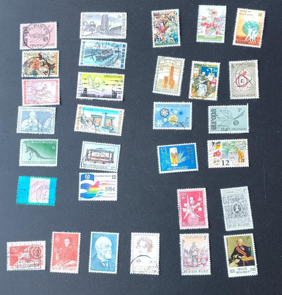 Postzegels uit België, Ophalen of Verzenden