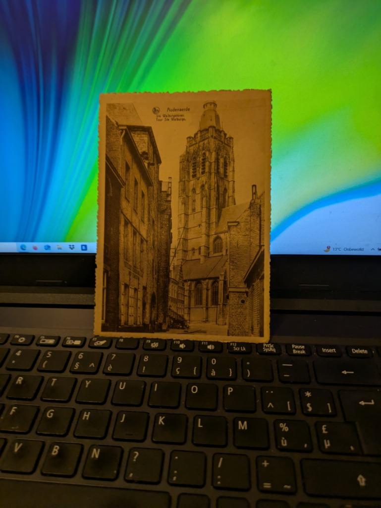 Oudenaarde - kerk, Verzamelen, Ophalen of Verzenden, Ongelopen, Oost-Vlaanderen