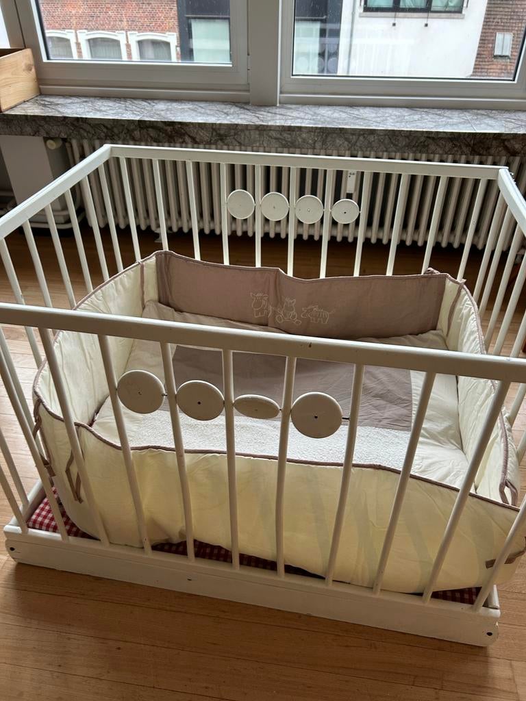 Babypark, Kinderen en Baby's, Babyparken, Ophalen, Gebruikt, Rechthoekig, Boxkleed