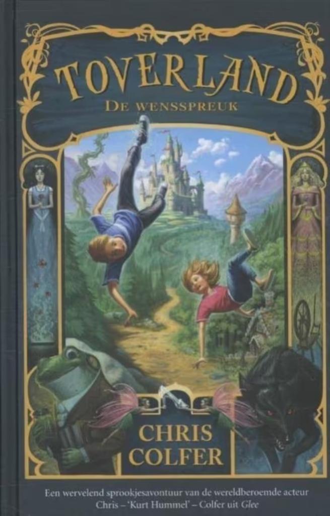 Toverland / De wensspreuk / Chris Colfer, Ophalen of Verzenden, Zo goed als nieuw