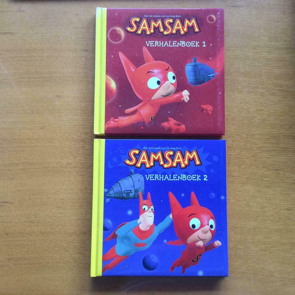 2 verhalenboeken Samsam voor kleuters, Boeken, Fictie algemeen, Jongen of Meisje, Ophalen of Verzenden, Zo goed als nieuw