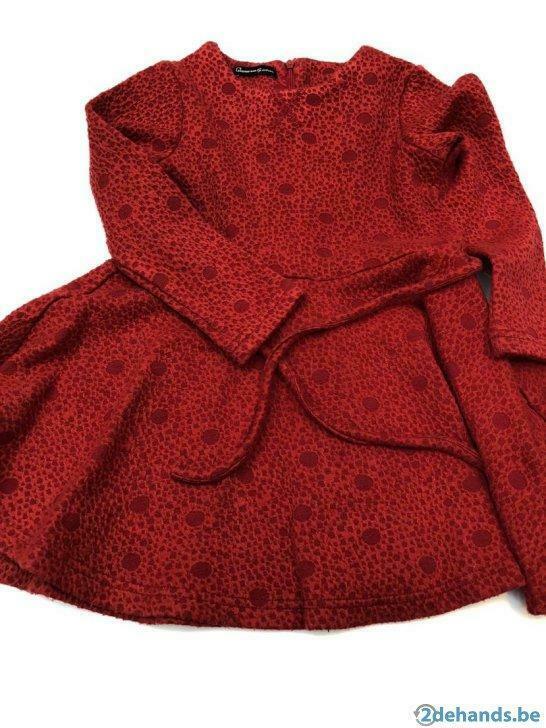 Prachtig feestelijk kleedje, Kinderen en Baby's, Ophalen of Verzenden, Gebruikt, 110 t/m 116, Meisje