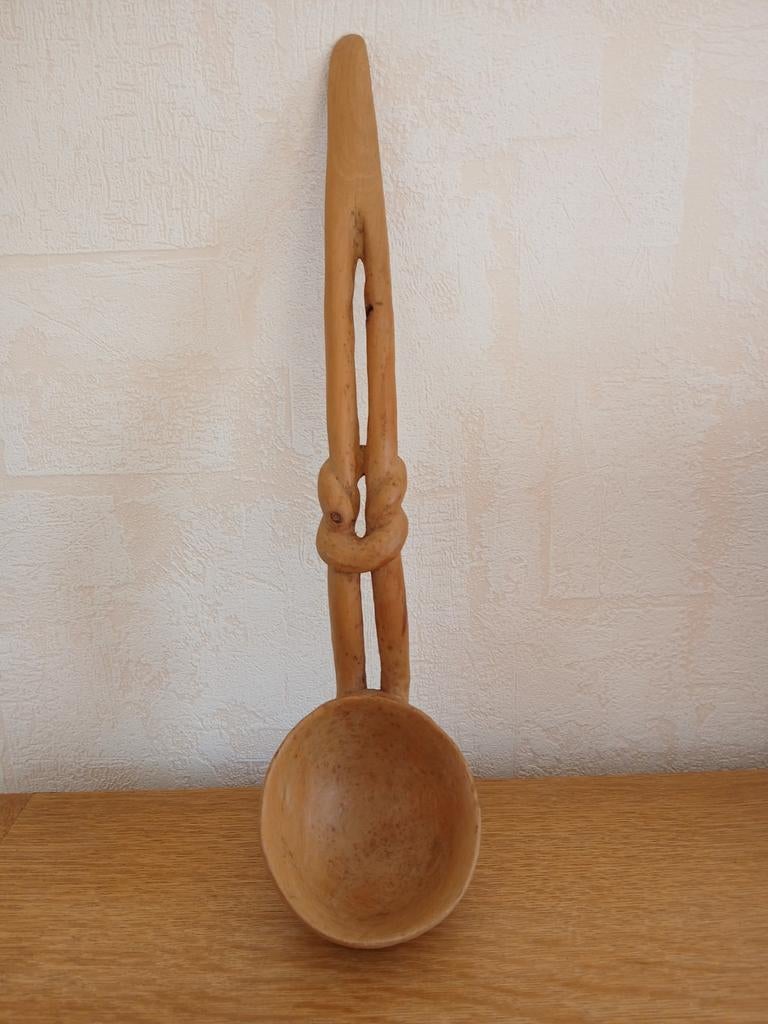 Très belle.louche africaine 37 cm, Enlèvement ou Envoi