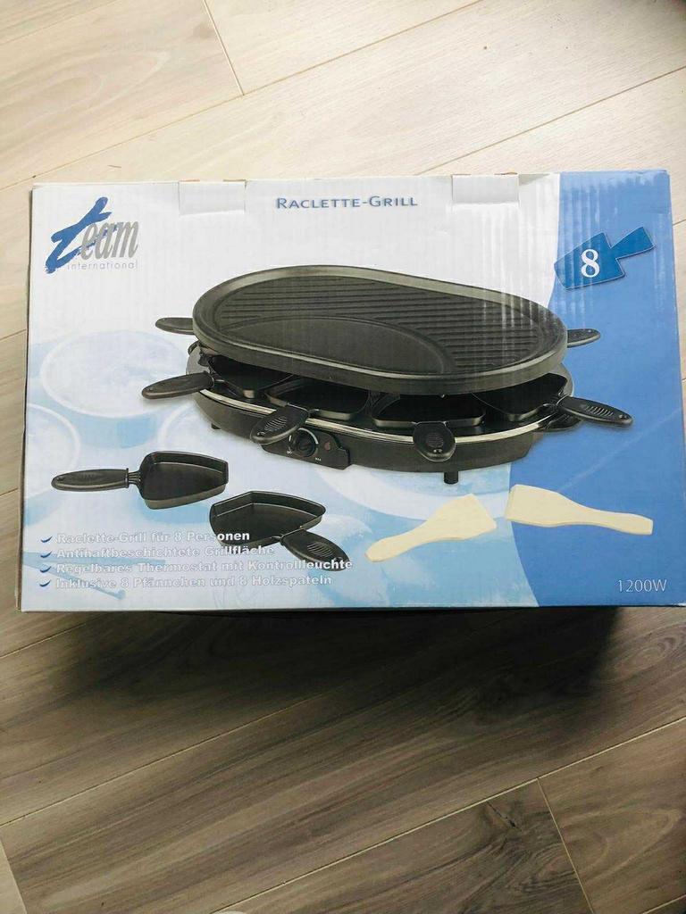 Team RACLETTE - GRIL, Ophalen, Nieuw