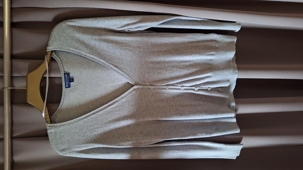 Dames trui golf met knoppen grijs maat M van  Charles Vögele, Kleding | Dames, Maat 38/40 (M), Nieuw, Ophalen of Verzenden, Charles Vögele