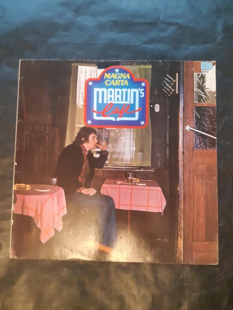 MAGNA CARTA "Martin's Café" folkrock LP (1977) IZGS, Enlèvement ou Envoi, Utilisé, 12 pouces, Pop rock