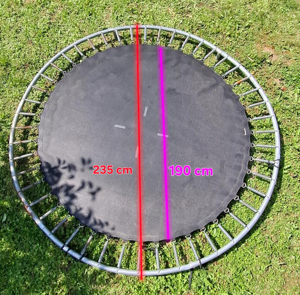 Trampoline sans filet Adam D, Kinderen en Baby's, Speelgoed | Buiten | Trampolines, Gebruikt, Ophalen