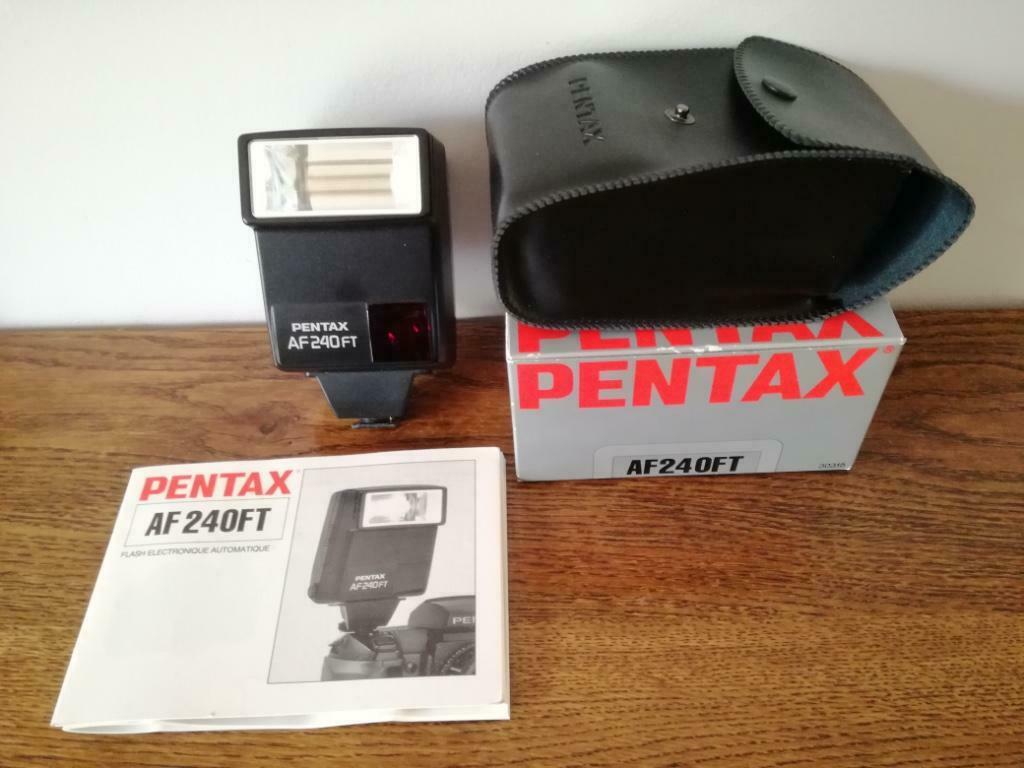 Flash PENTAX AF 240FT, Enlèvement, Comme neuf, Pentax