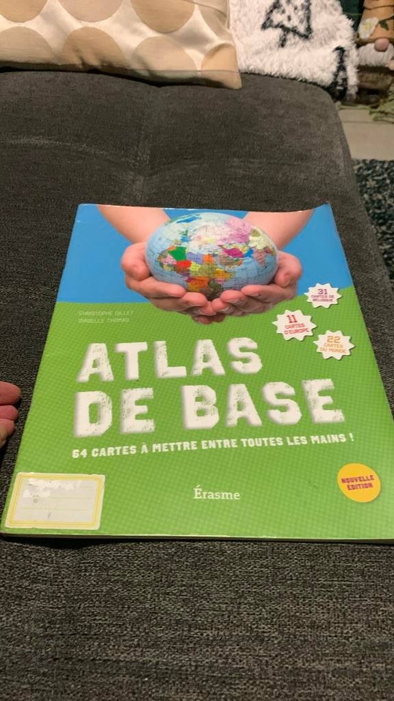 Atlas de base, ASO, Aardrijkskunde, Édition erasme, Ophalen
