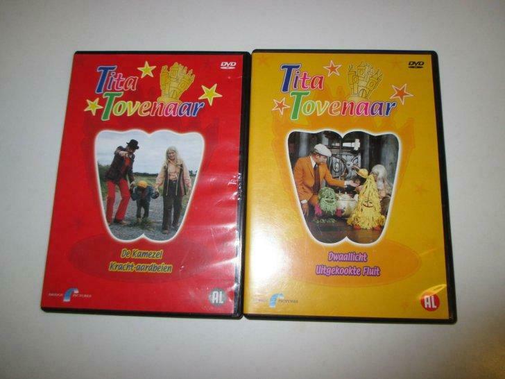 Duo DVD's van Tita Tovenaar, Cd's en Dvd's, Dvd's | Kinderen en Jeugd, Film, Ophalen of Verzenden