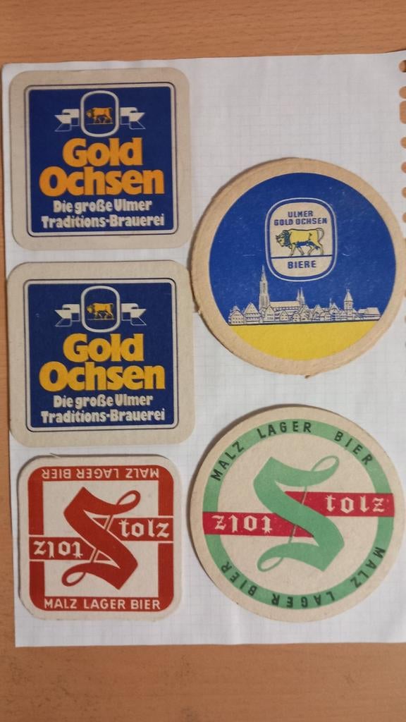 Bierviltjes Duitsland (804), Ophalen of Verzenden, Zo goed als nieuw