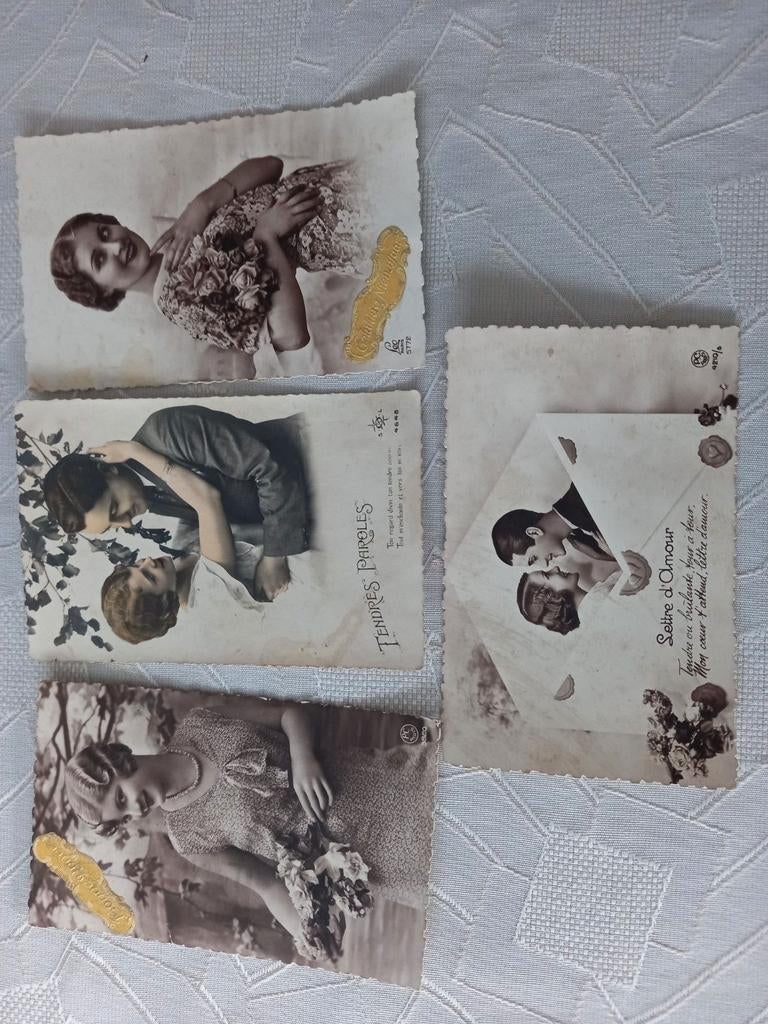 Zeer oude foto´s. 0,50 € per stuk, Ophalen of Verzenden