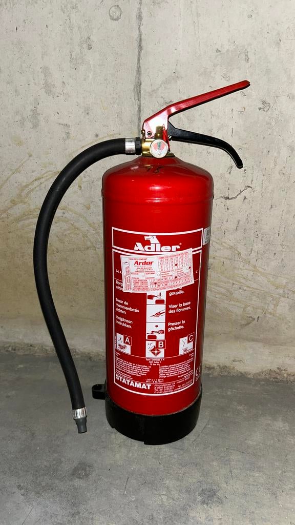 Poederblusser ABC 6kg, Ophalen, Zo goed als nieuw