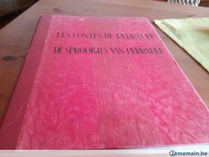 livre les contes de perrault  timbres de tintin, Enlèvement ou Envoi