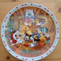 assiette de collection déco Disneyland Paris Noël 1992 Japon, Enlèvement, Neuf