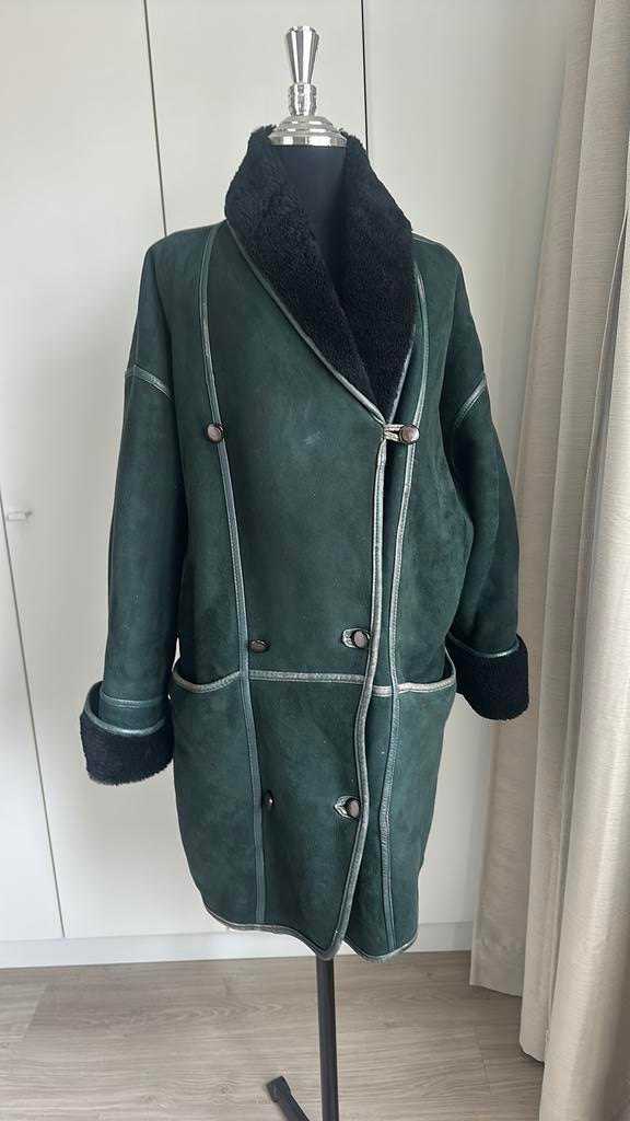 Mouton vintage, Enlèvement ou Envoi, Porté, Taille 36 (S), Vert
