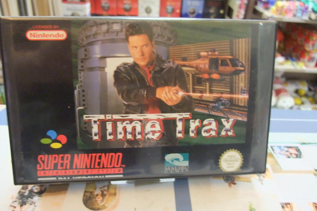 time trax ukv ex rental, Games en Spelcomputers, Games | Nintendo Super NES, Nintendo, Gebruikt, 1 speler, Ophalen of Verzenden