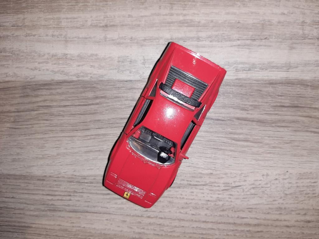 Majorette 1/36 Ferrari 328GTB (nearly mint), Ophalen of Verzenden, Zo goed als nieuw, Auto