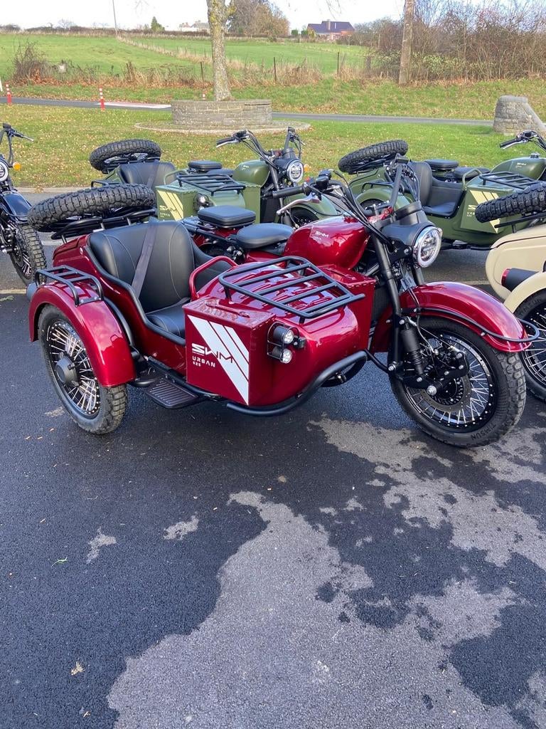 Swm Urban 525 - Side car - Euro 5+ - 2026, Motos, Motos | Side-cars, Plus de 35 kW, 2 cylindres, 494 cm³, ABS
