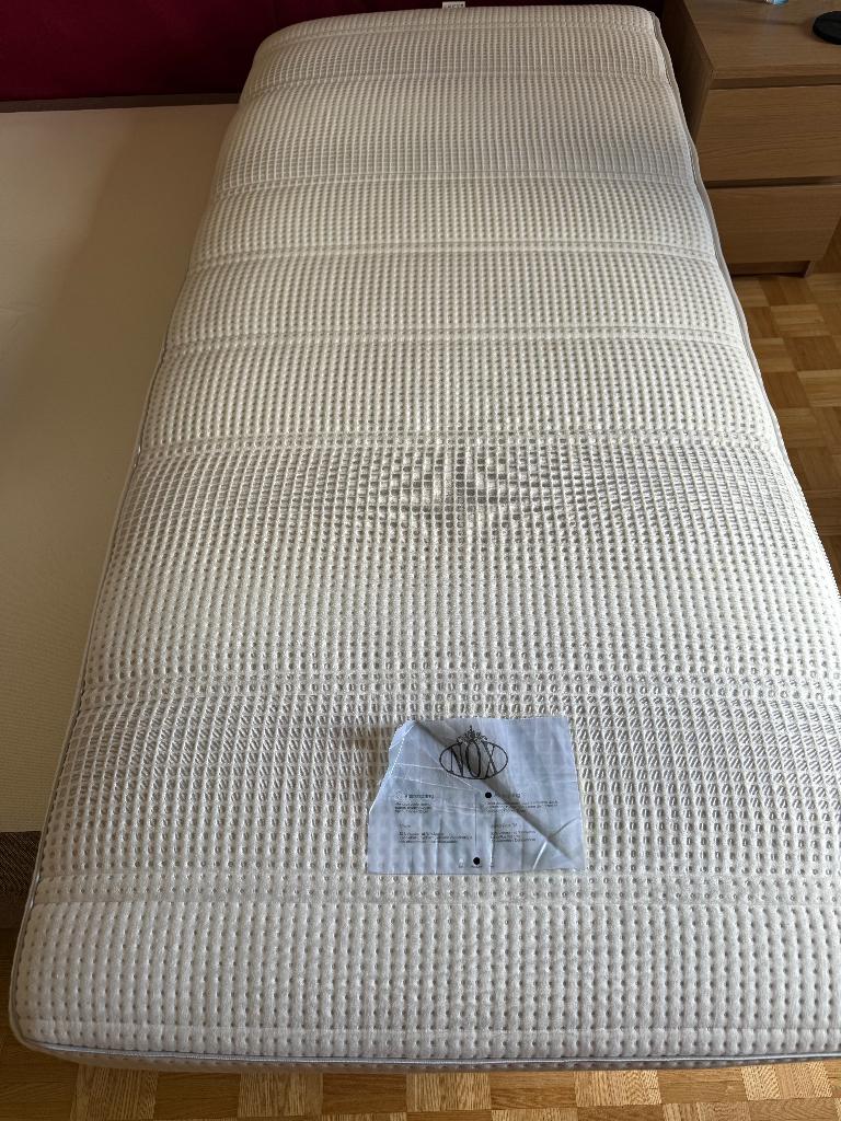 NOX Aerospring matras 90 x 200 Medium, Gebruikt, 90 cm, Eenpersoons, Ophalen of Verzenden