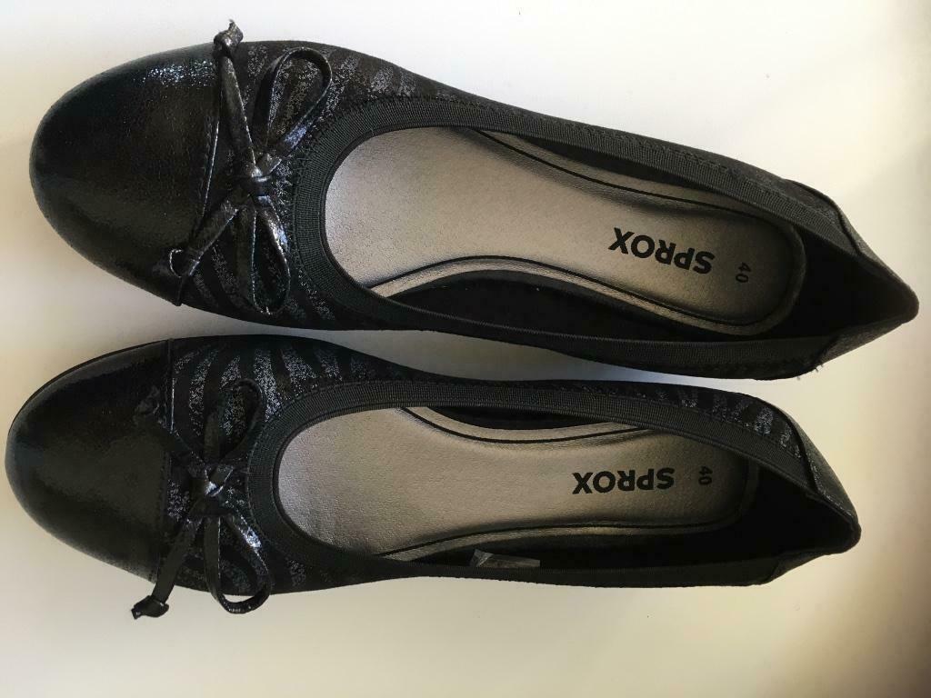 Nieuwe ballerina’s maat 40, Kleding | Dames, Schoenen, Zwart, Nieuw, Sprox, Ballerina's