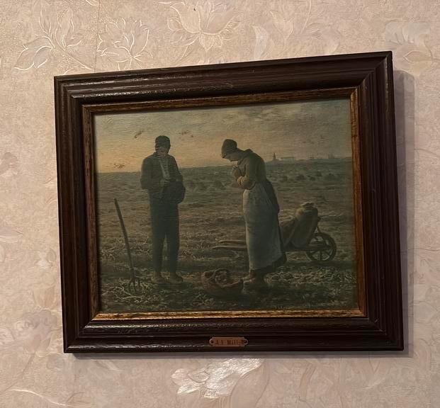 J.F. Millet - Het Angelus en Arenleessters, Ophalen of Verzenden