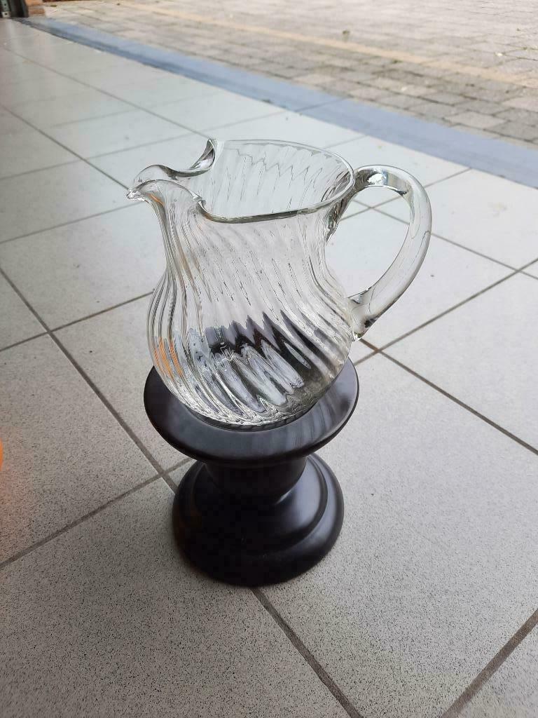 voet vr bloempot + glazen kan, Ophalen of Verzenden, Zo goed als nieuw