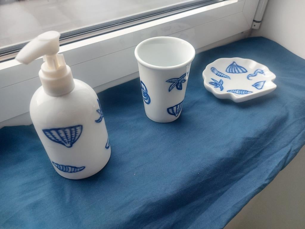 Set de salle de bain, Antiek en Kunst, Ophalen of Verzenden