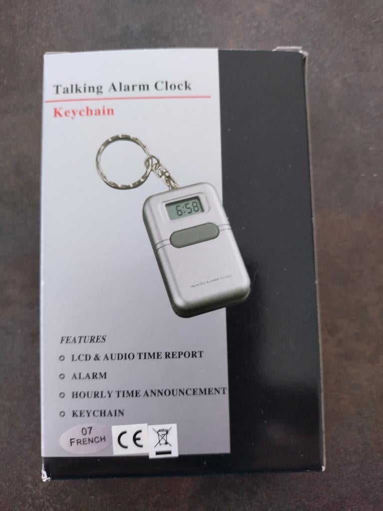 Montre réveil pour mal voyant, Divers, Divers Autre, Enlèvement ou Envoi, Neuf