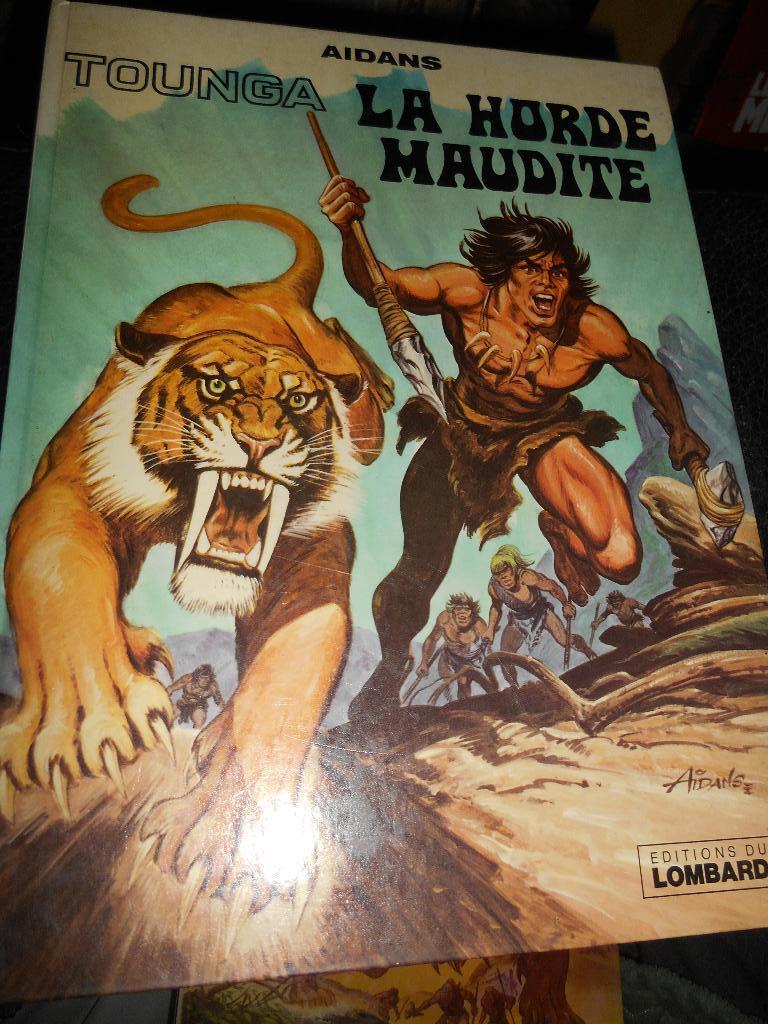 Tounga 1 de 1974 ( cartonné), Livres, BD, Enlèvement ou Envoi