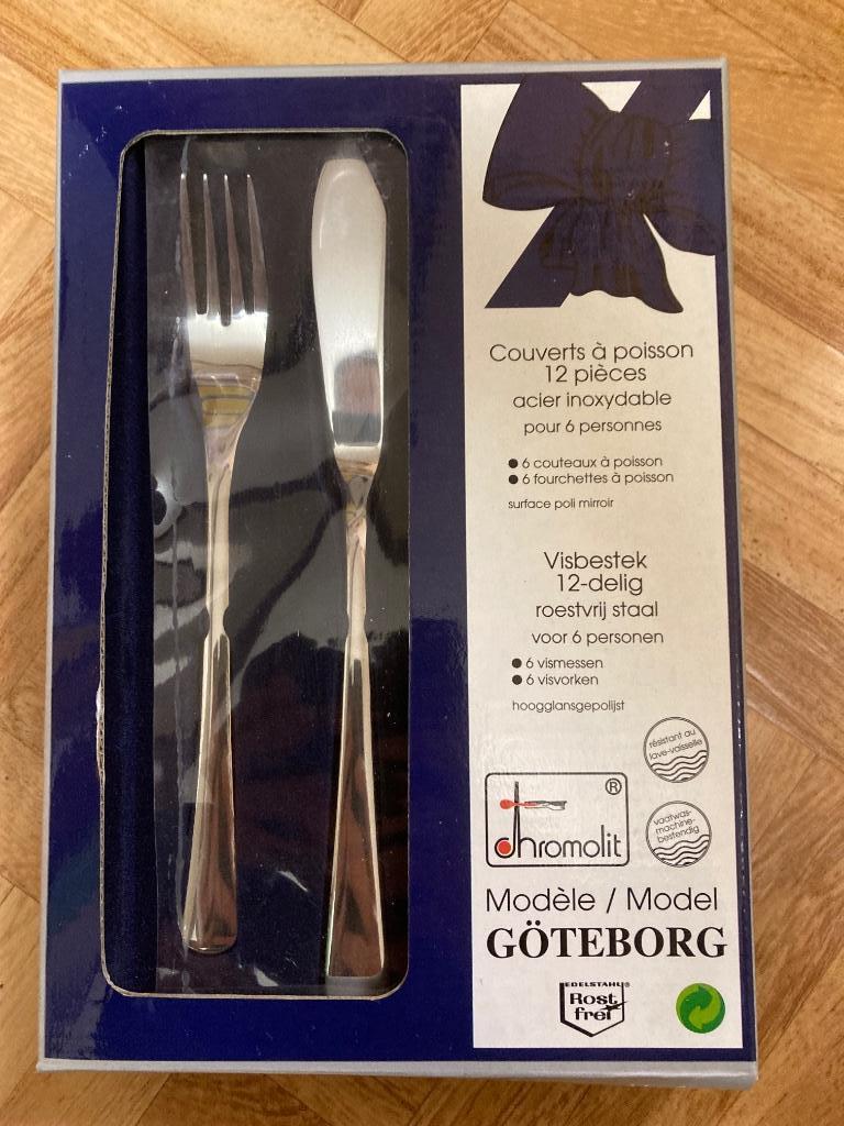 Visbestek Göteborg (nieuw!), Huis en Inrichting, Ophalen of Verzenden, Nieuw