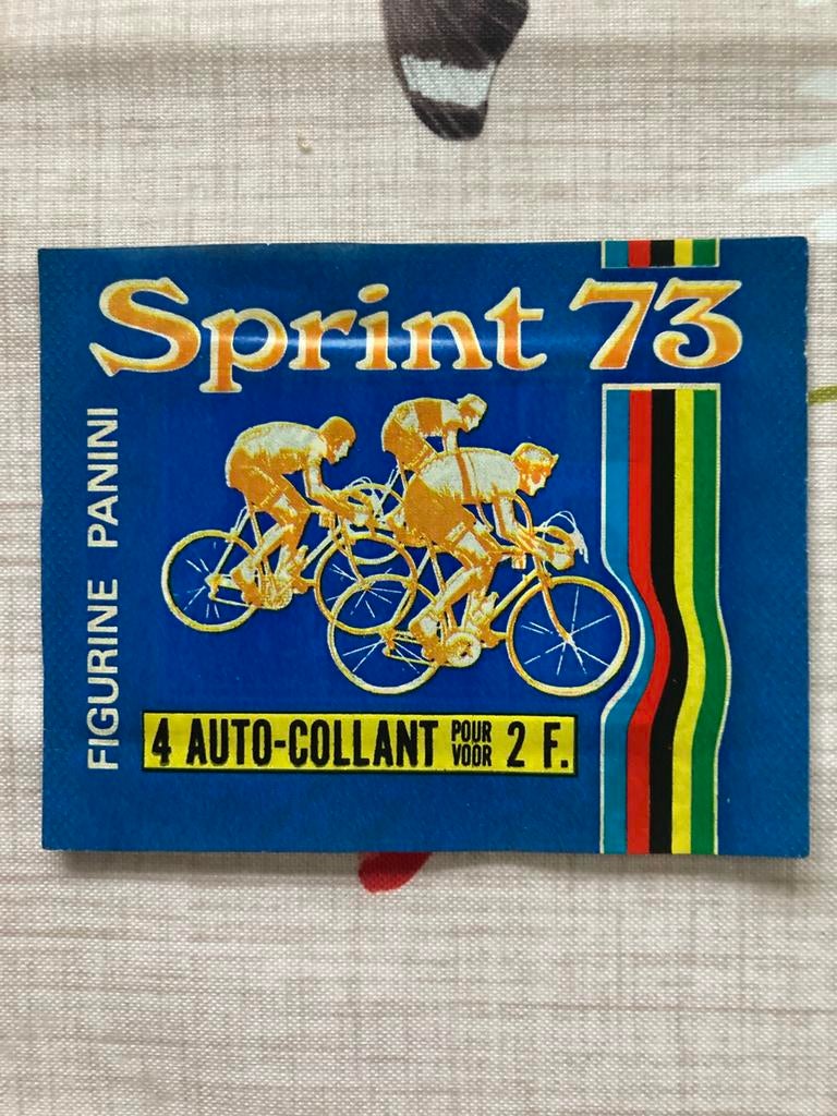 Oud Panini zakje Sprint 73, Ophalen of Verzenden, Zo goed als nieuw