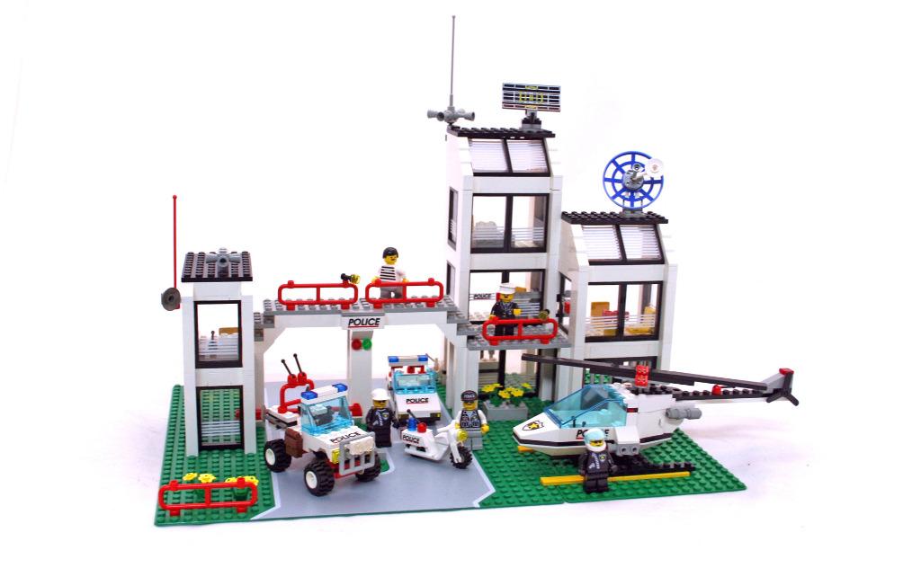LEGO Classic Town Politie 6398 Central Precinct HQ, Enlèvement ou Envoi, Comme neuf, Ensemble complet, Lego