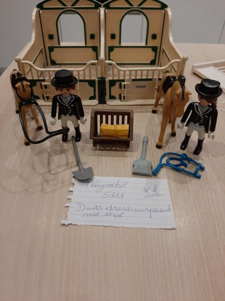 playmobil paardenstal, Kinderen en Baby's, Speelgoed | Playmobil, Zo goed als nieuw, Ophalen of Verzenden
